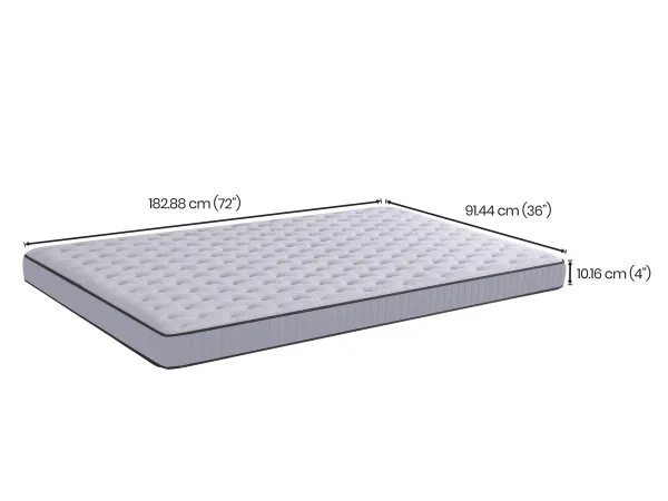 Premium Spring Single Bed Mattress ( 78 x 36 x 6 Inches )